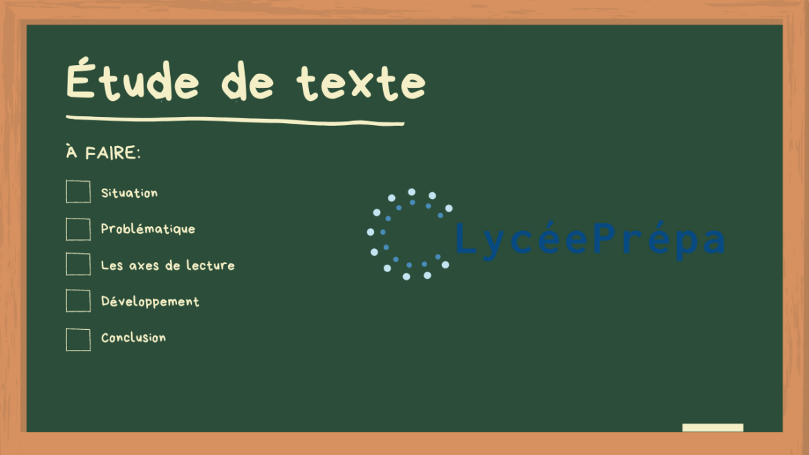 Étude de texte : « nous ne sommes pas (…) problème » p.p. 29-31
